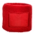 Zweetband met label rood/rood