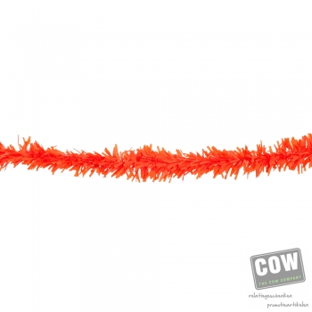 Afbeelding van relatiegeschenk:St. PVC slinger oranje (10 m) brandvertragend