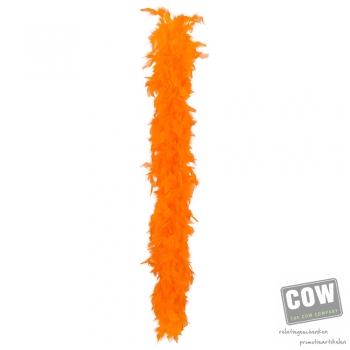 Afbeelding van relatiegeschenk:St. Boa 50 g oranje met photo inlay (180 cm)