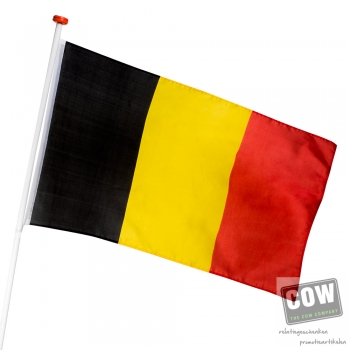 Afbeelding van relatiegeschenk:St. Vlag Belgie (90 x 150 cm)