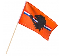 St. Polyester zwaaivlag Leeuw bedrukken