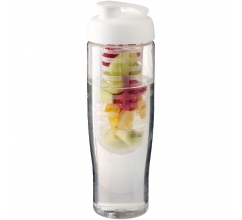 H2O Active® Tempo 700 ml sportfles en infuser met flipcapdeksel bedrukken