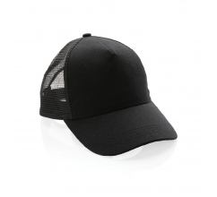 Impact AWARE™ 5 panel recycled katoenen truckercap bedrukken