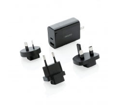 Philips 30W ultra snelle reisadapter set bedrukken