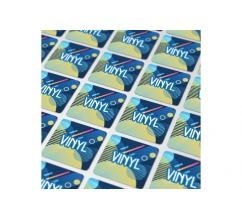 Vinyl Sticker Vierkant 13x13mm bedrukken