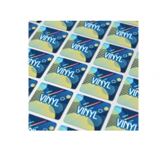 Vinyl Sticker Vierkant 15x15mm bedrukken