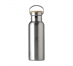 Nordvik RCS Recycled Steel 500 ml drinkfles bedrukken